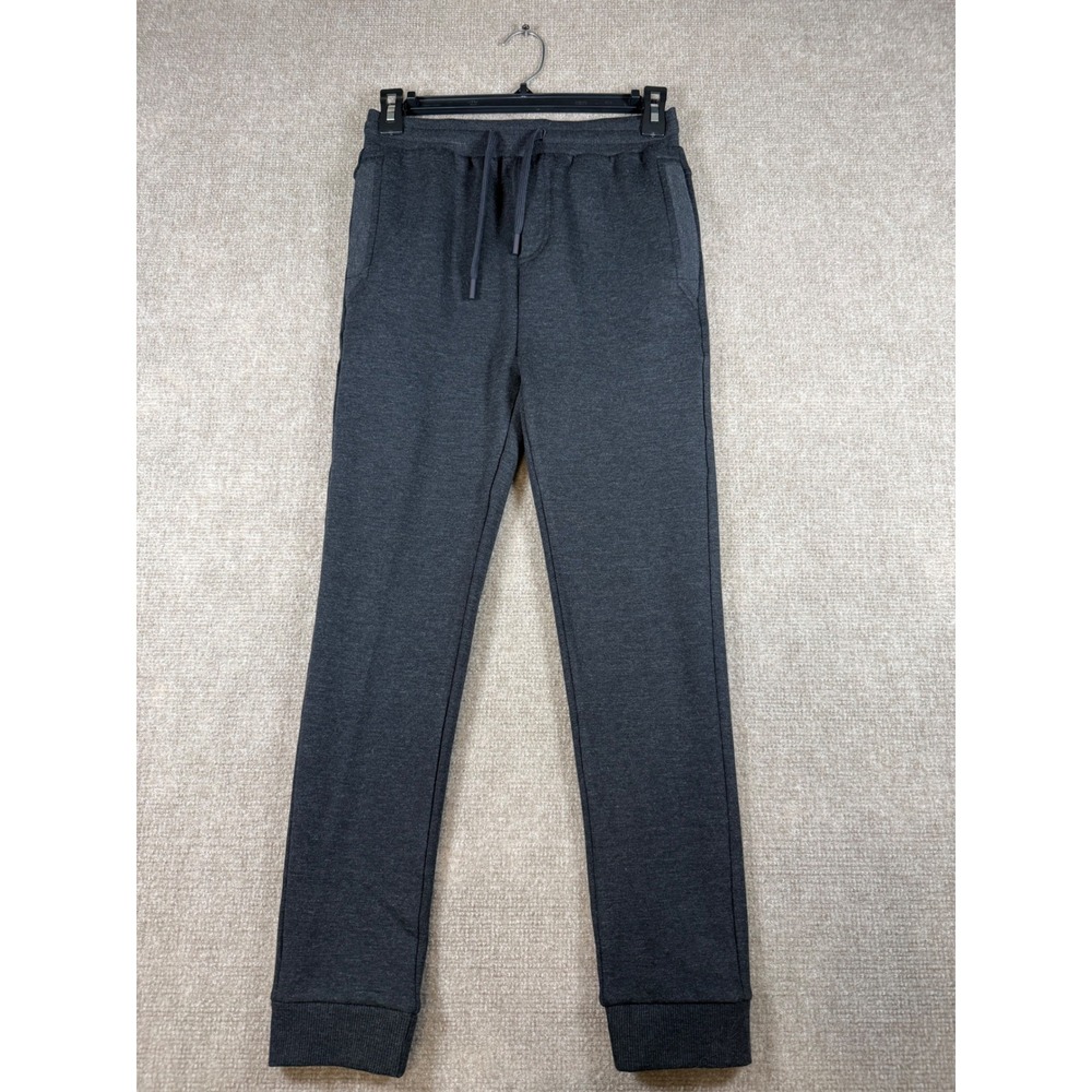 Burlebo Kids Performance Joggers Charcoal Heather Grey XL 14-16 NWT